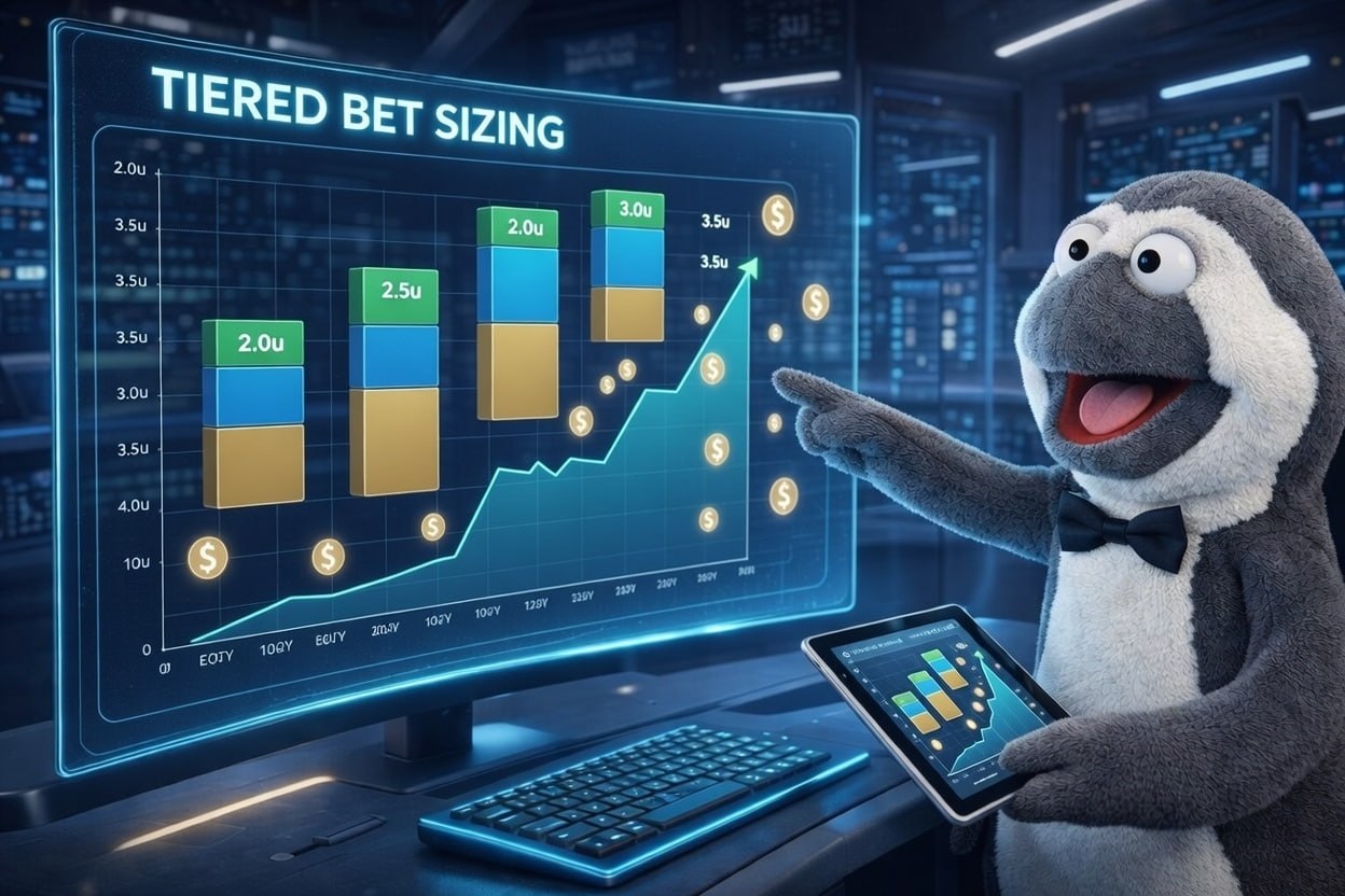 Donnie Dimes Tiered Bet Sizing System